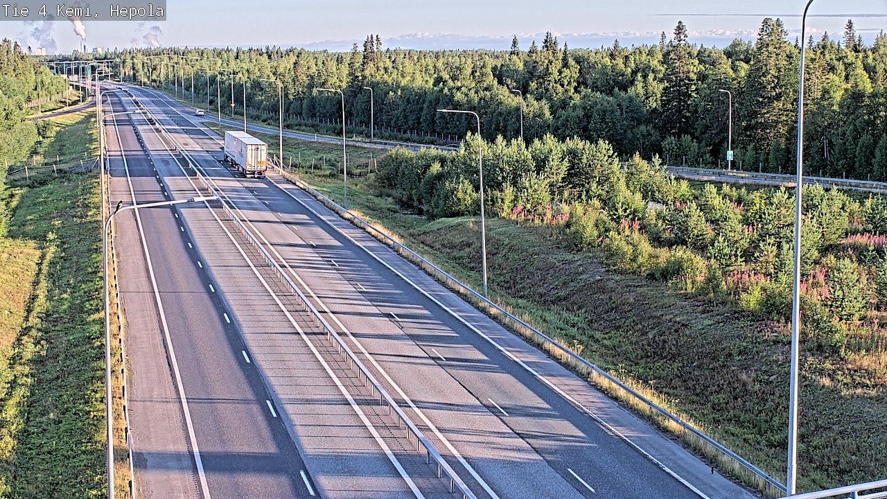 Weather Camera Image Road 4 Kemi, Hepola, Kemi, Lappi