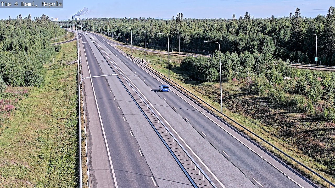 Kelikamerat Kuva Tie 4 Kemi, Hepola, Kemi, Lappi