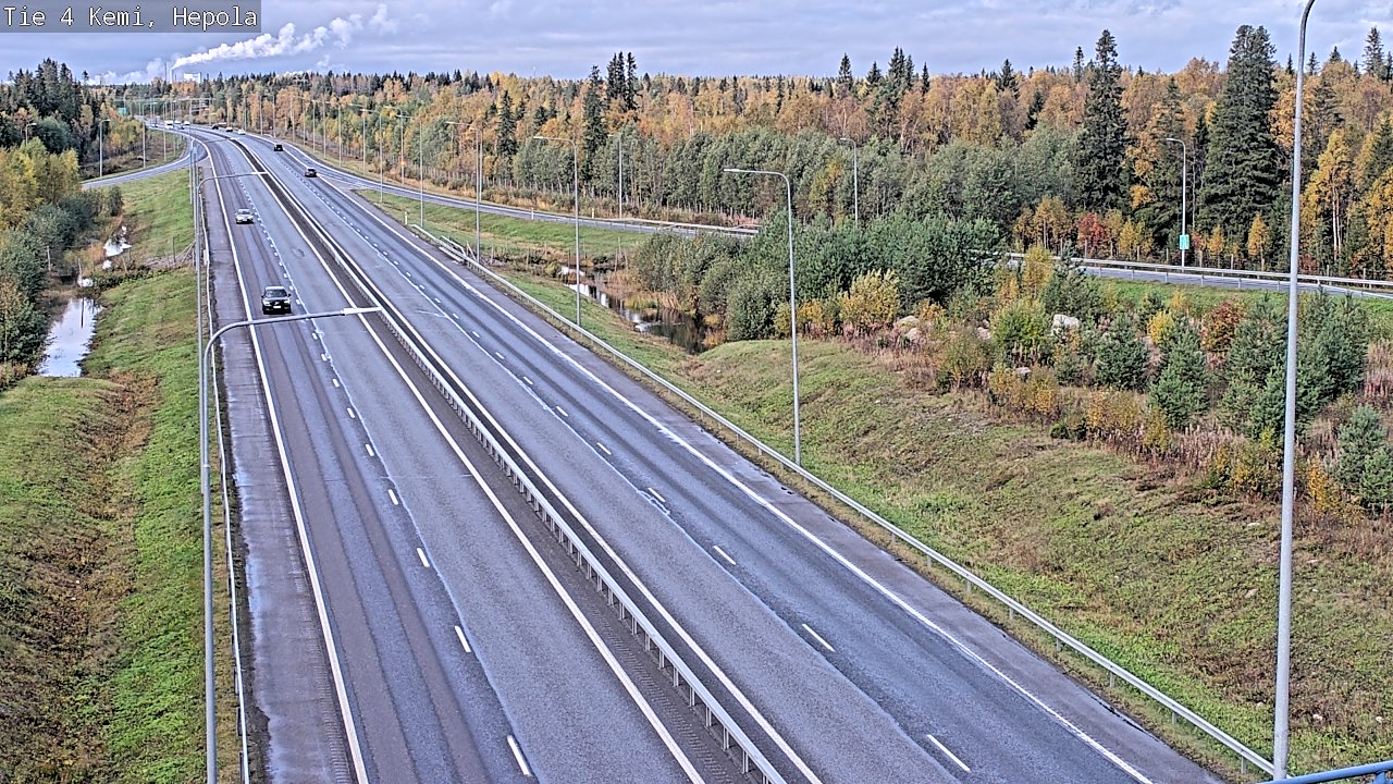 Kelikamerat Kuva Tie 4 Kemi, Hepola, Kemi, Lappi
