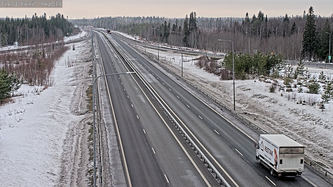 Kelikamerat Kuva Tie 4 Kemi, Hepola, Kemi, Lappi