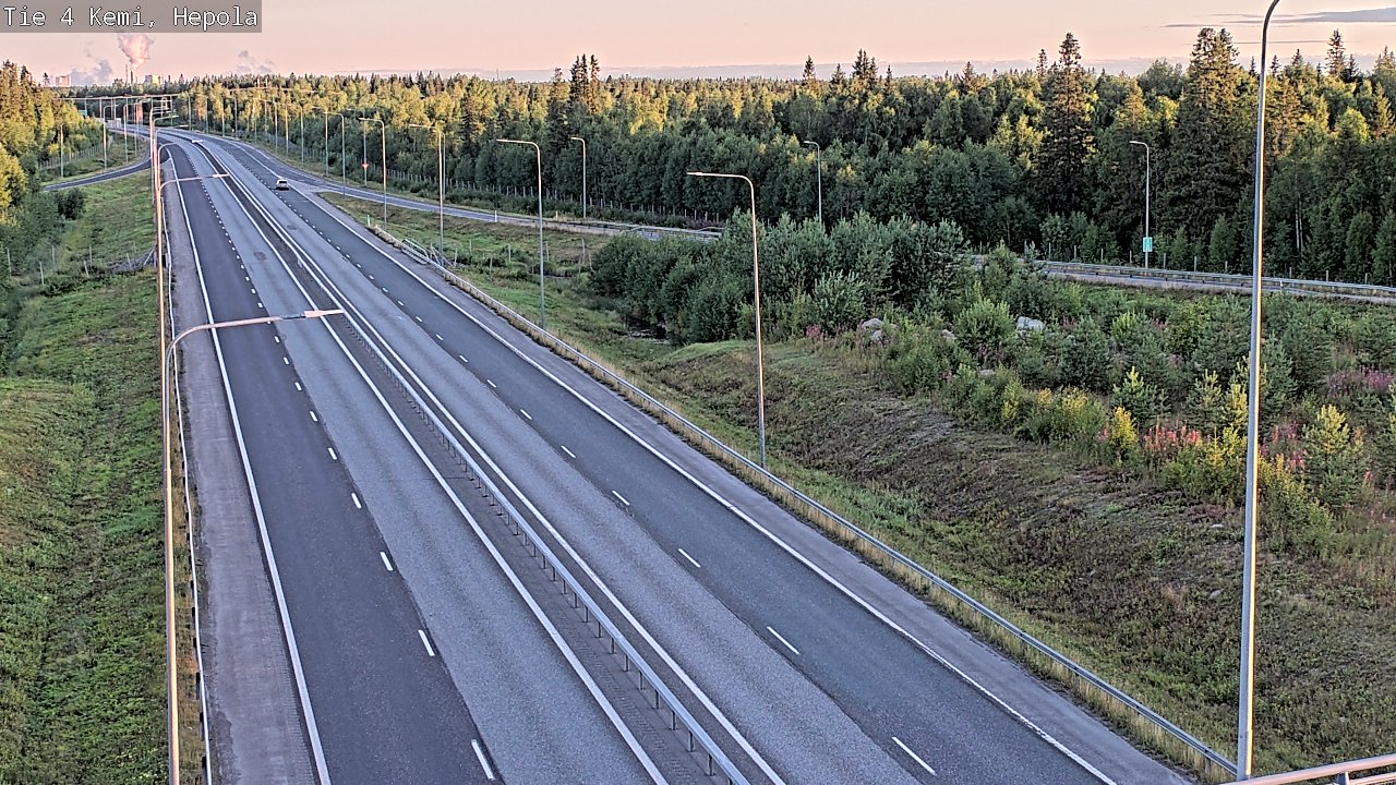Weather Camera Image Road 4 Kemi, Hepola, Kemi, Lappi