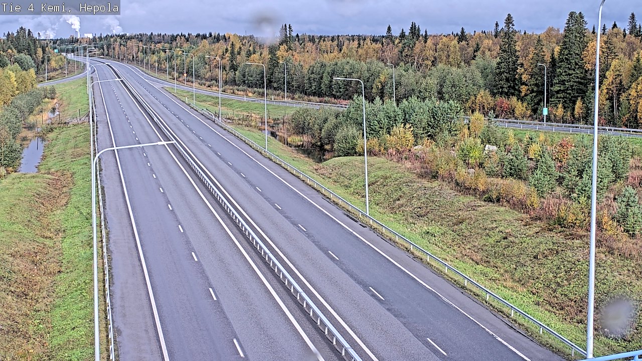 Weather Camera Image Road 4 Kemi, Hepola, Kemi, Lappi