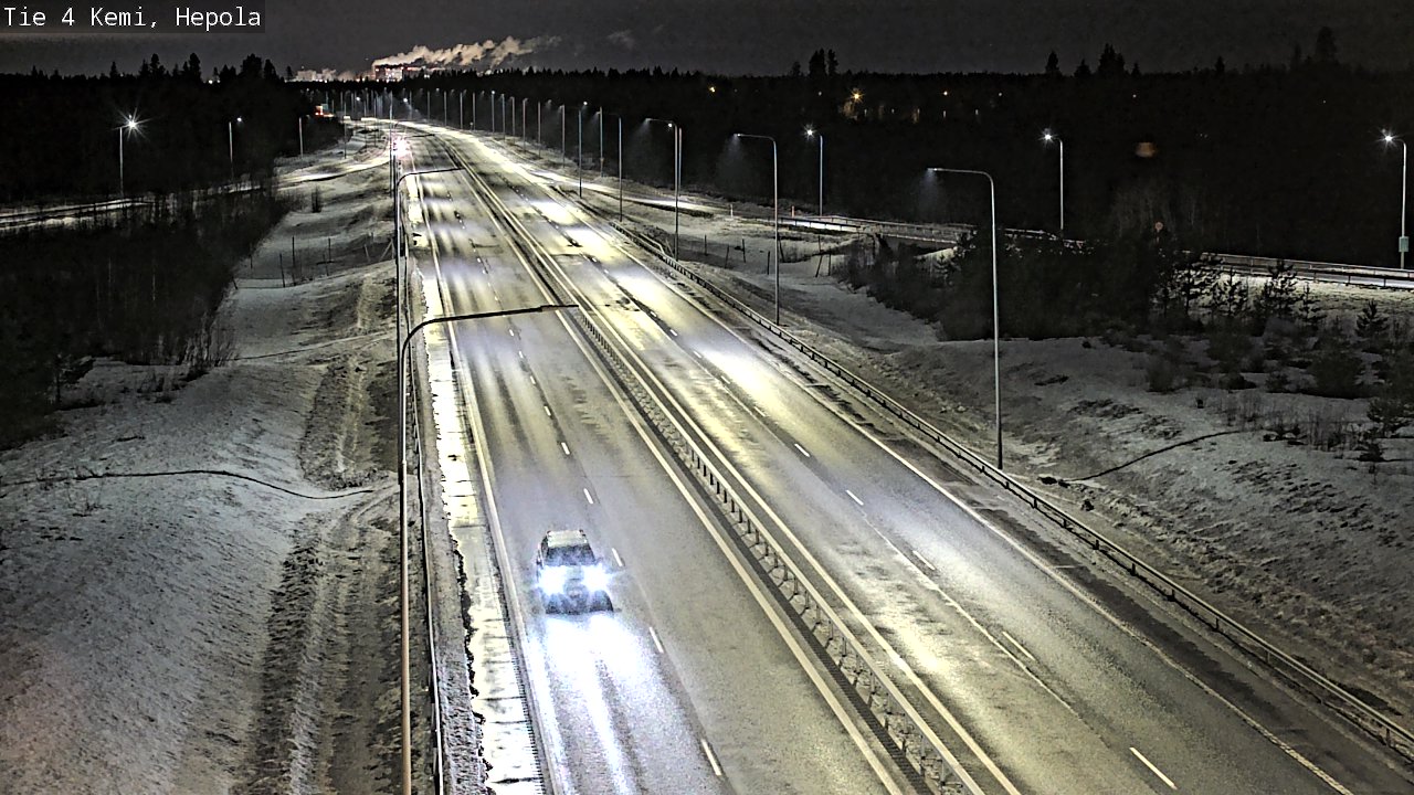 Kelikamerat Kuva Tie 4 Kemi, Hepola, Kemi, Lappi