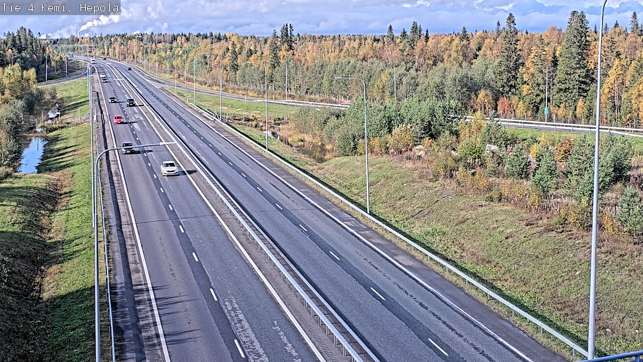 Kelikamerat Kuva Tie 4 Kemi, Hepola, Kemi, Lappi