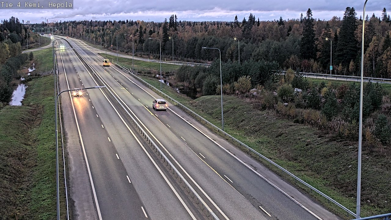 Kelikamerat Kuva Tie 4 Kemi, Hepola, Kemi, Lappi