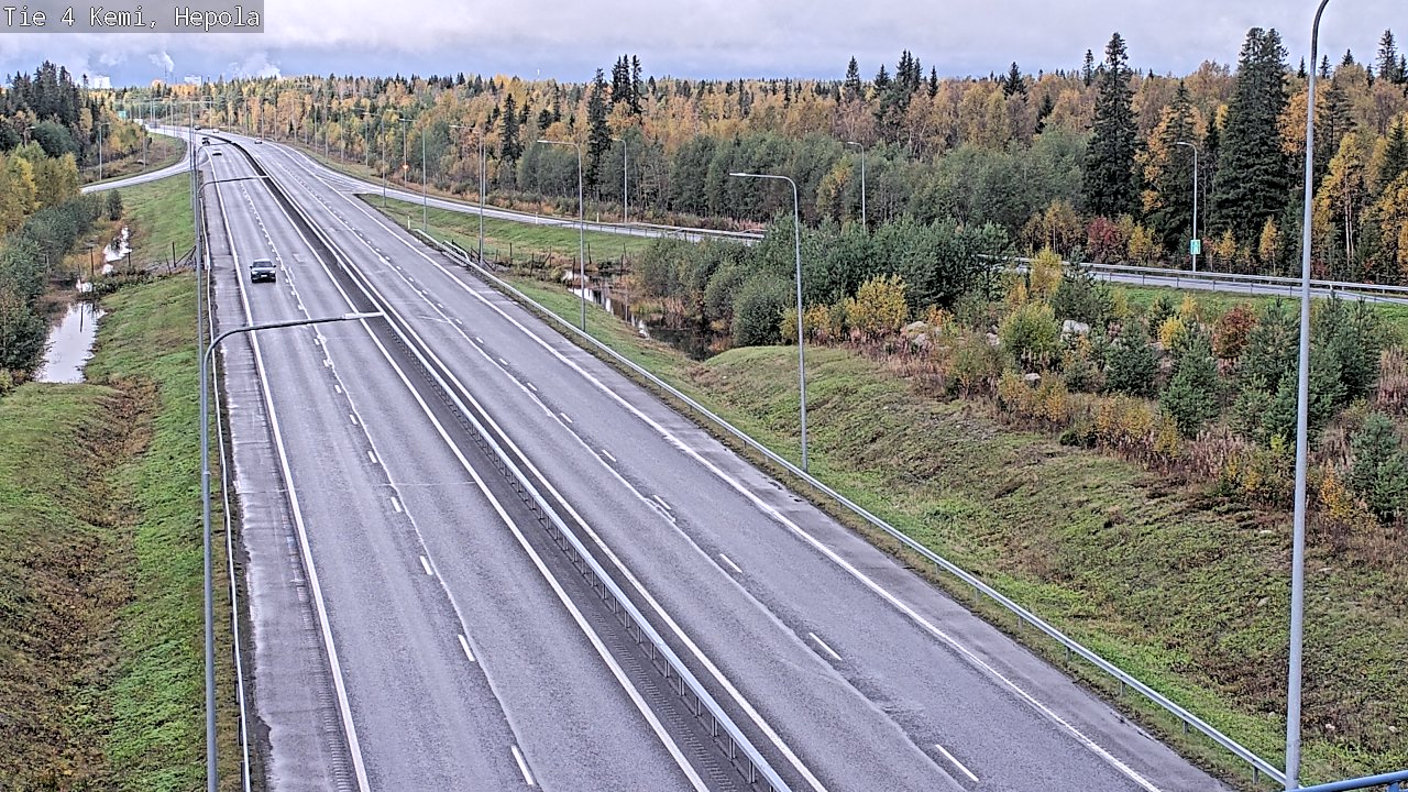 Weather Camera Image Road 4 Kemi, Hepola, Kemi, Lappi