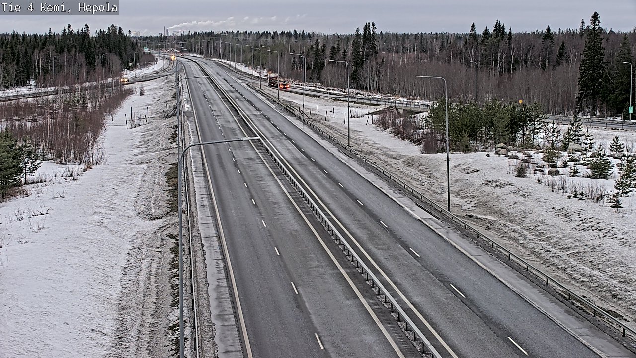 Kelikamerat Kuva Tie 4 Kemi, Hepola, Kemi, Lappi