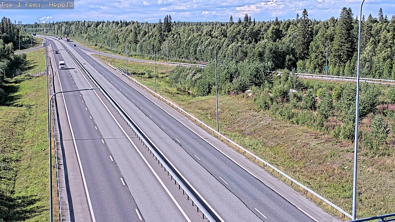 Kelikamerat Kuva Tie 4 Kemi, Hepola, Kemi, Lappi