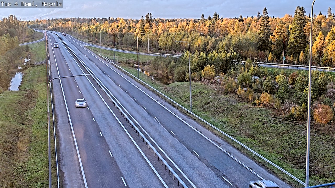 Kelikamerat Kuva Tie 4 Kemi, Hepola, Kemi, Lappi