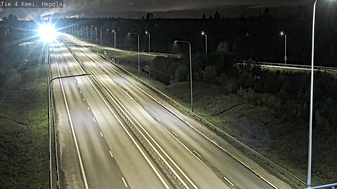 Kelikamerat Kuva Tie 4 Kemi, Hepola, Kemi, Lappi