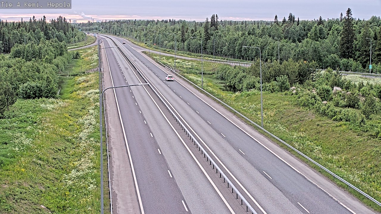 Kelikamerat Kuva Tie 4 Kemi, Hepola, Kemi, Lappi