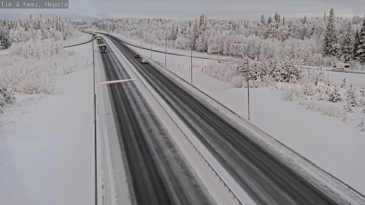 Weather Camera Image Road 4 Kemi, Hepola, Kemi, Lappi