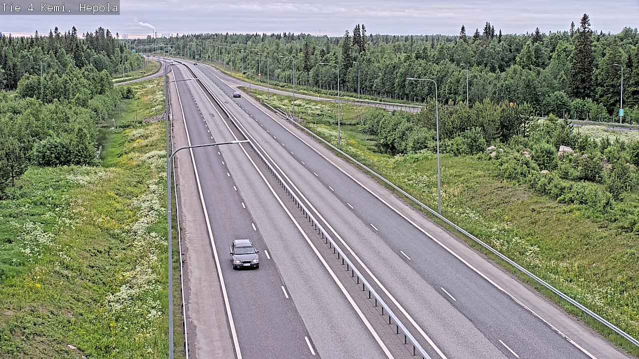 Kelikamerat Kuva Tie 4 Kemi, Hepola, Kemi, Lappi