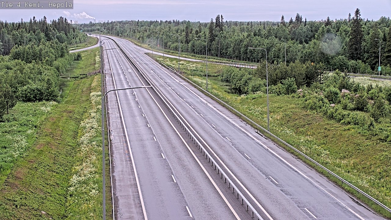 Kelikamerat Kuva Tie 4 Kemi, Hepola, Kemi, Lappi