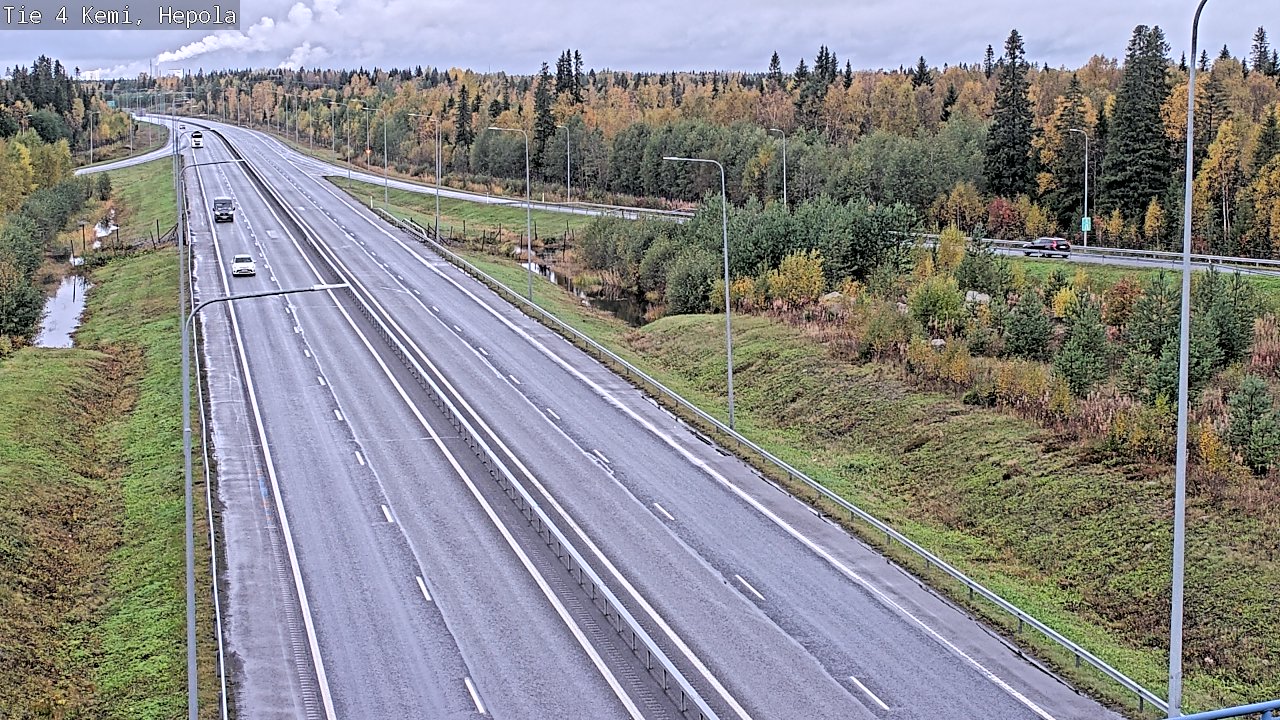Kelikamerat Kuva Tie 4 Kemi, Hepola, Kemi, Lappi