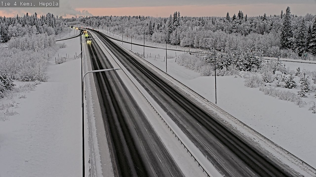 Kelikamerat Kuva Tie 4 Kemi, Hepola, Kemi, Lappi