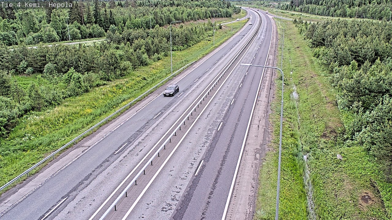 Weather Camera Image Road 4 Kemi, Hepola, Kemi, Lappi