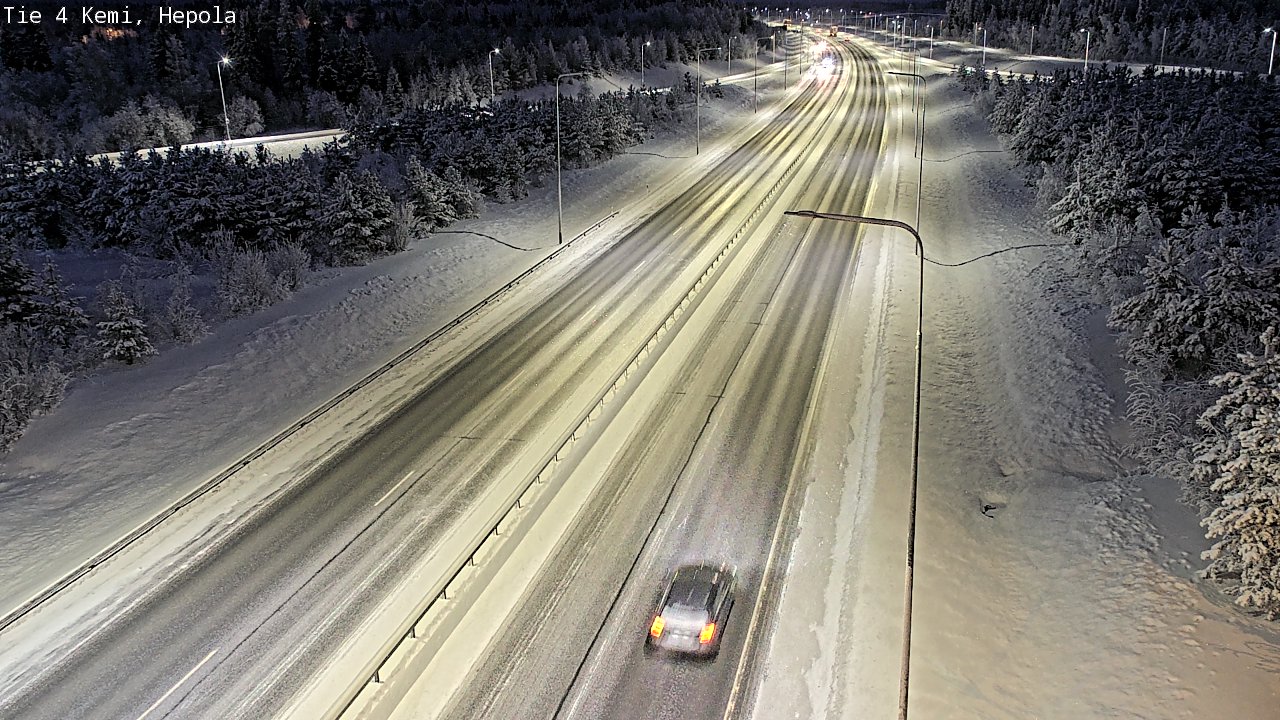 Kelikamerat Kuva Tie 4 Kemi, Hepola, Kemi, Lappi