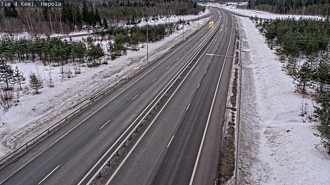 Kelikamerat Kuva Tie 4 Kemi, Hepola, Kemi, Lappi