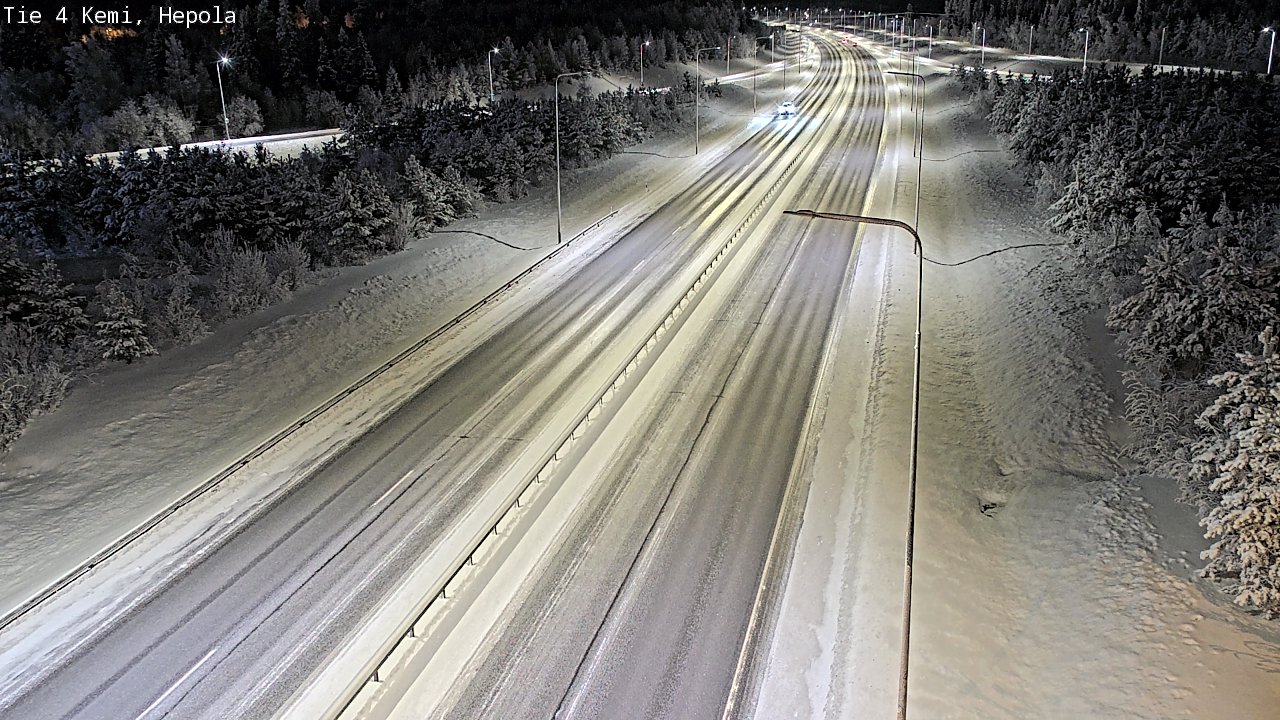 Kelikamerat Kuva Tie 4 Kemi, Hepola, Kemi, Lappi