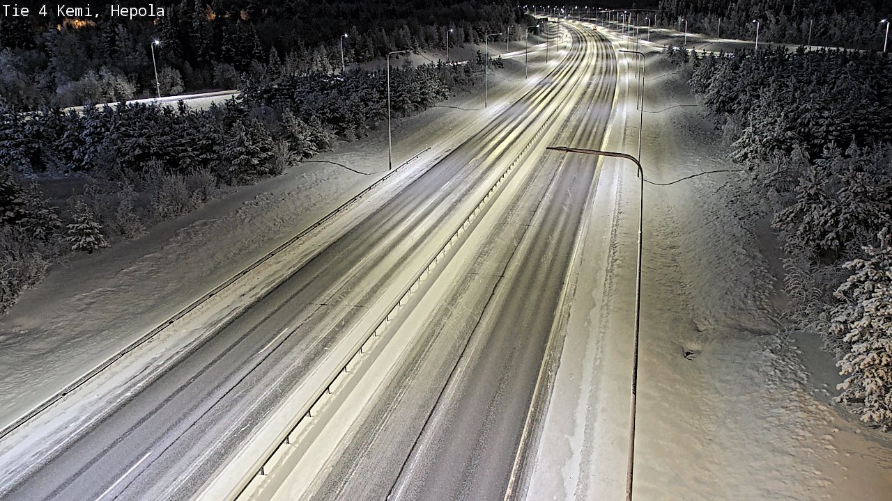Kelikamerat Kuva Tie 4 Kemi, Hepola, Kemi, Lappi