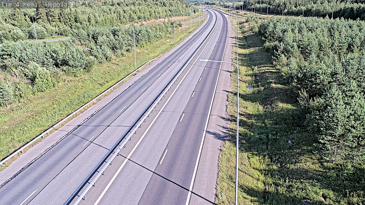 Kelikamerat Kuva Tie 4 Kemi, Hepola, Kemi, Lappi