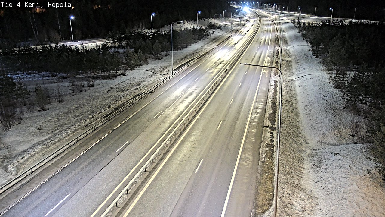 Kelikamerat Kuva Tie 4 Kemi, Hepola, Kemi, Lappi