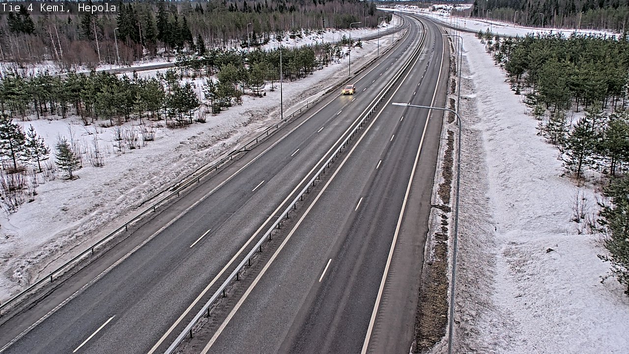 Kelikamerat Kuva Tie 4 Kemi, Hepola, Kemi, Lappi