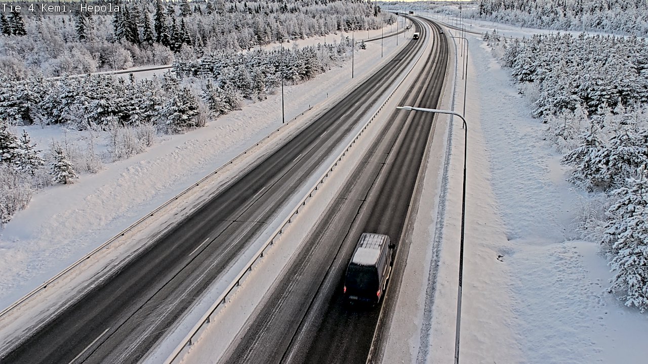 Weather Camera Image Road 4 Kemi, Hepola, Kemi, Lappi