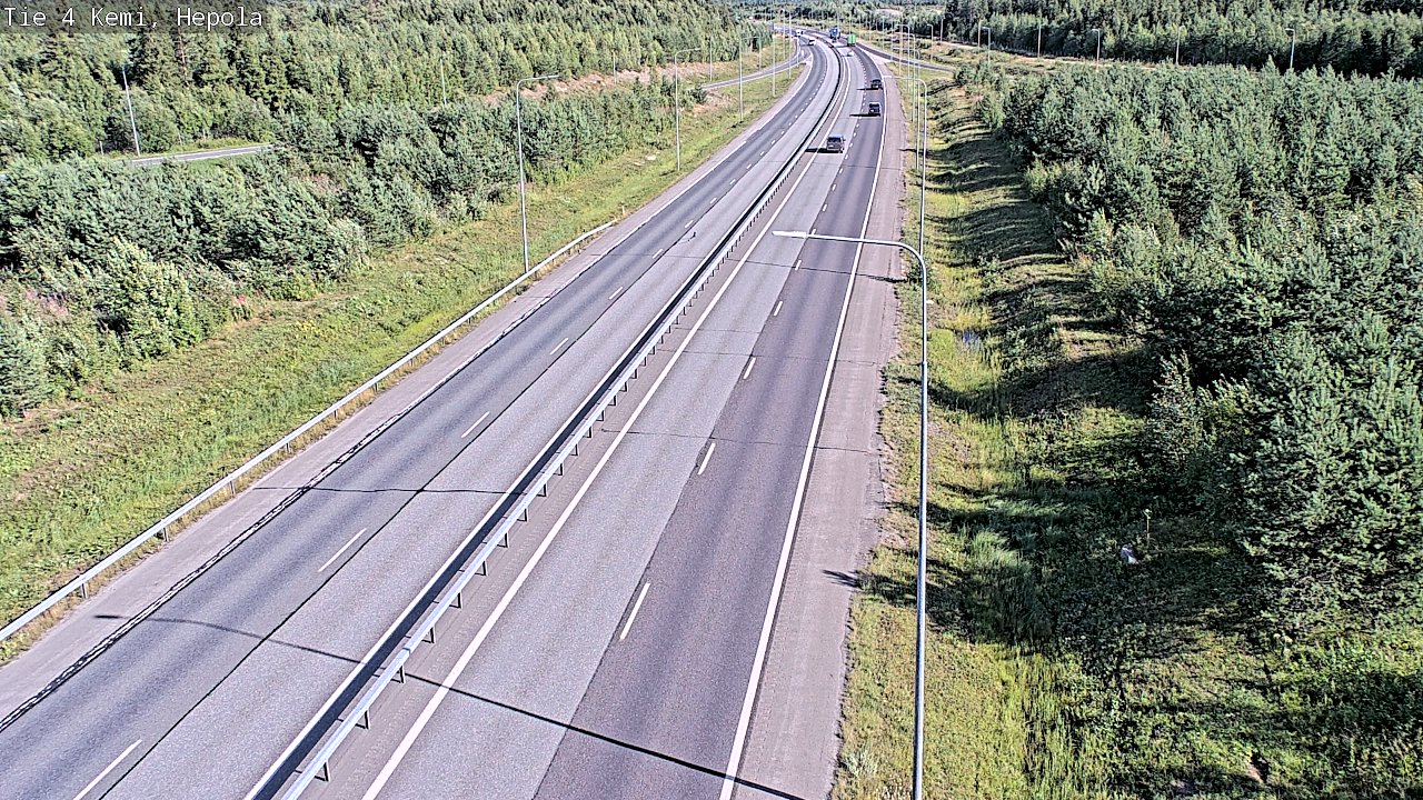 Kelikamerat Kuva Tie 4 Kemi, Hepola, Kemi, Lappi