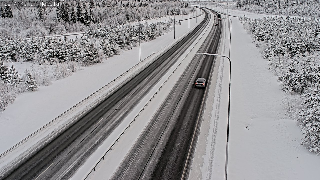 Kelikamerat Kuva Tie 4 Kemi, Hepola, Kemi, Lappi