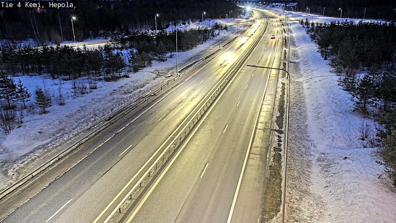 Kelikamerat Kuva Tie 4 Kemi, Hepola, Kemi, Lappi