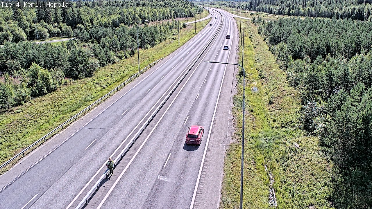 Weather Camera Image Road 4 Kemi, Hepola, Kemi, Lappi