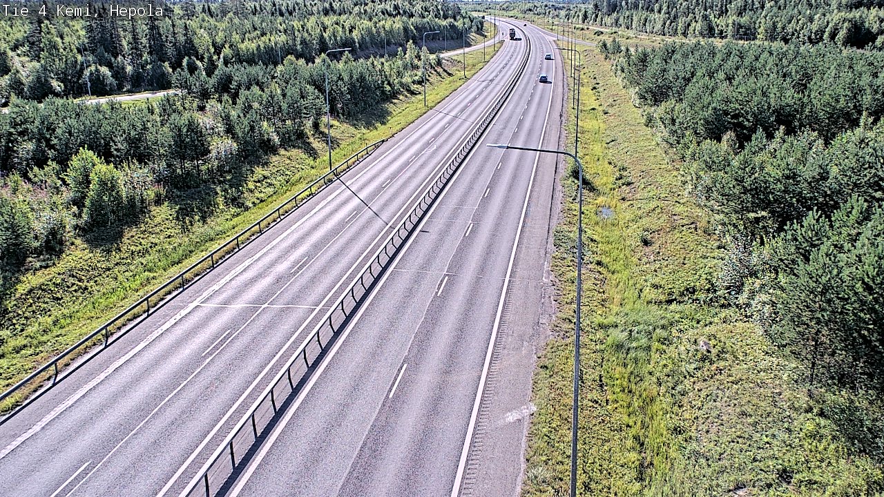 Weather Camera Image Road 4 Kemi, Hepola, Kemi, Lappi