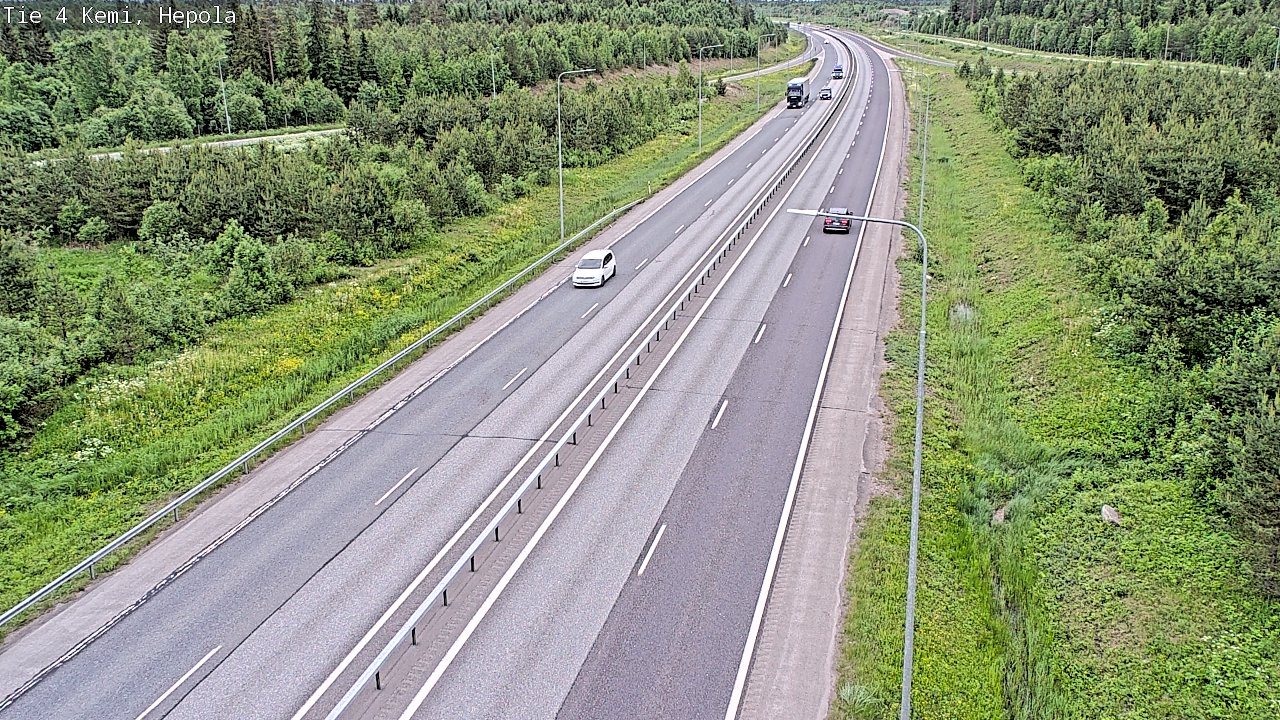 Kelikamerat Kuva Tie 4 Kemi, Hepola, Kemi, Lappi