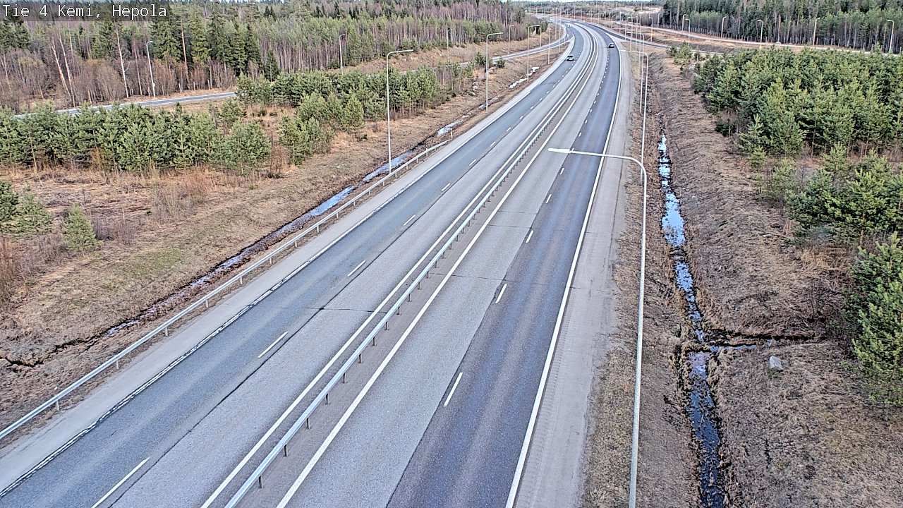 Kelikamerat Kuva Tie 4 Kemi, Hepola, Kemi, Lappi