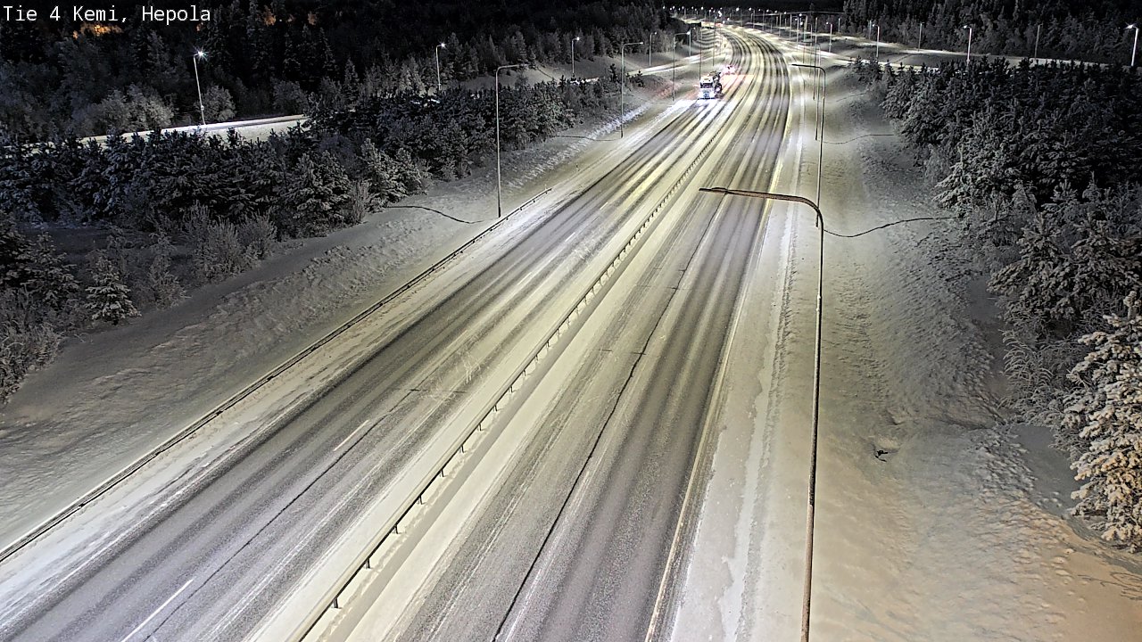 Kelikamerat Kuva Tie 4 Kemi, Hepola, Kemi, Lappi