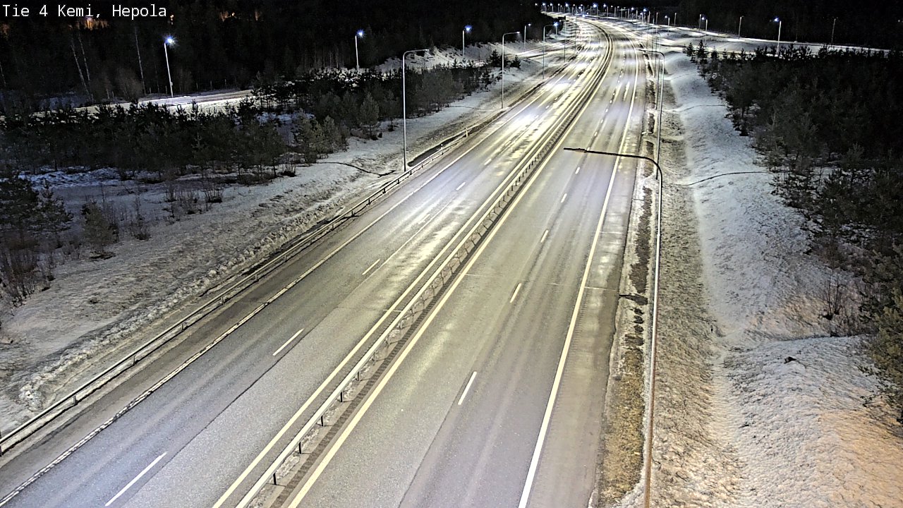 Kelikamerat Kuva Tie 4 Kemi, Hepola, Kemi, Lappi