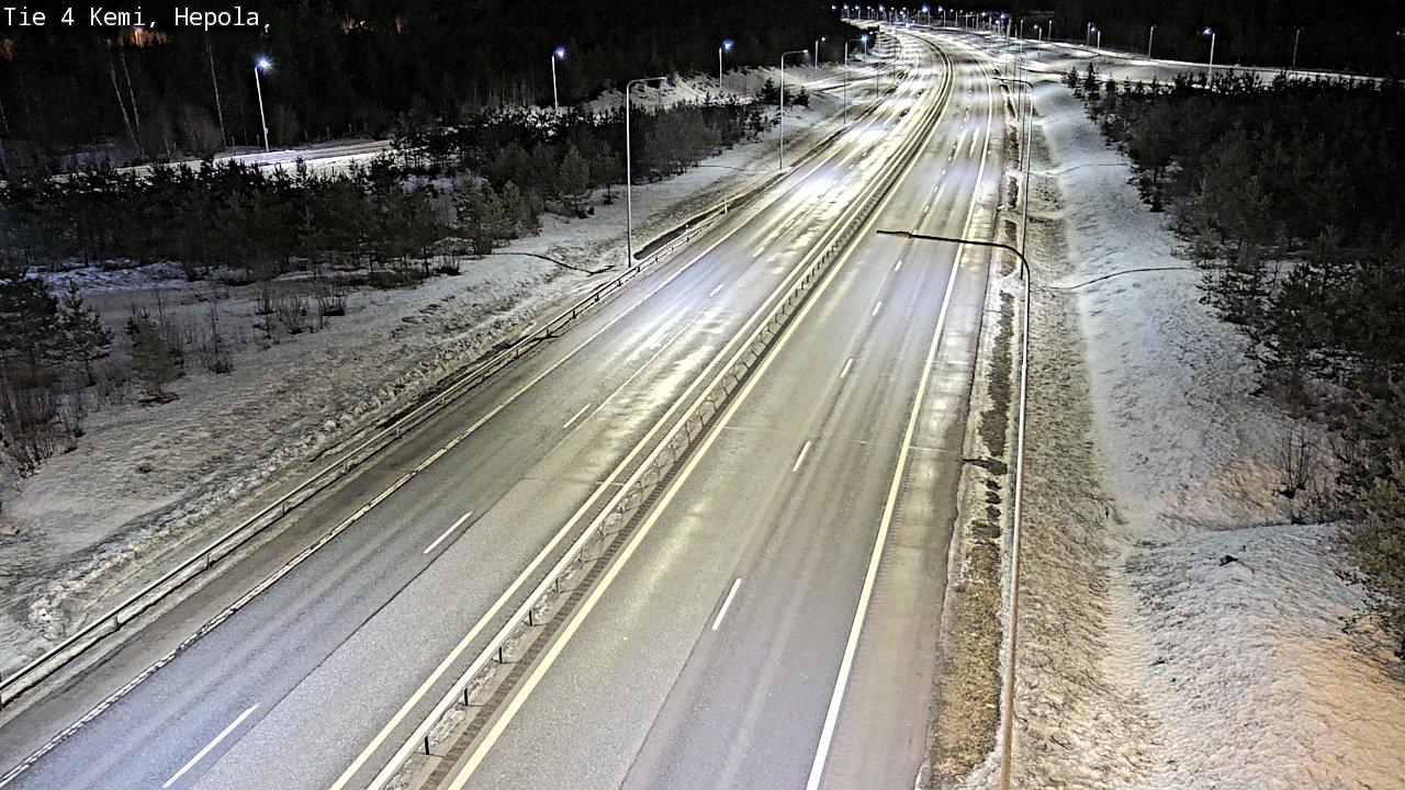 Kelikamerat Kuva Tie 4 Kemi, Hepola, Kemi, Lappi