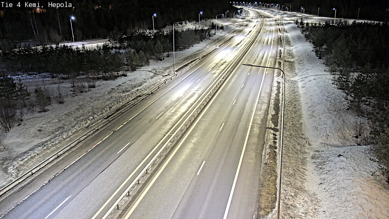 Kelikamerat Kuva Tie 4 Kemi, Hepola, Kemi, Lappi