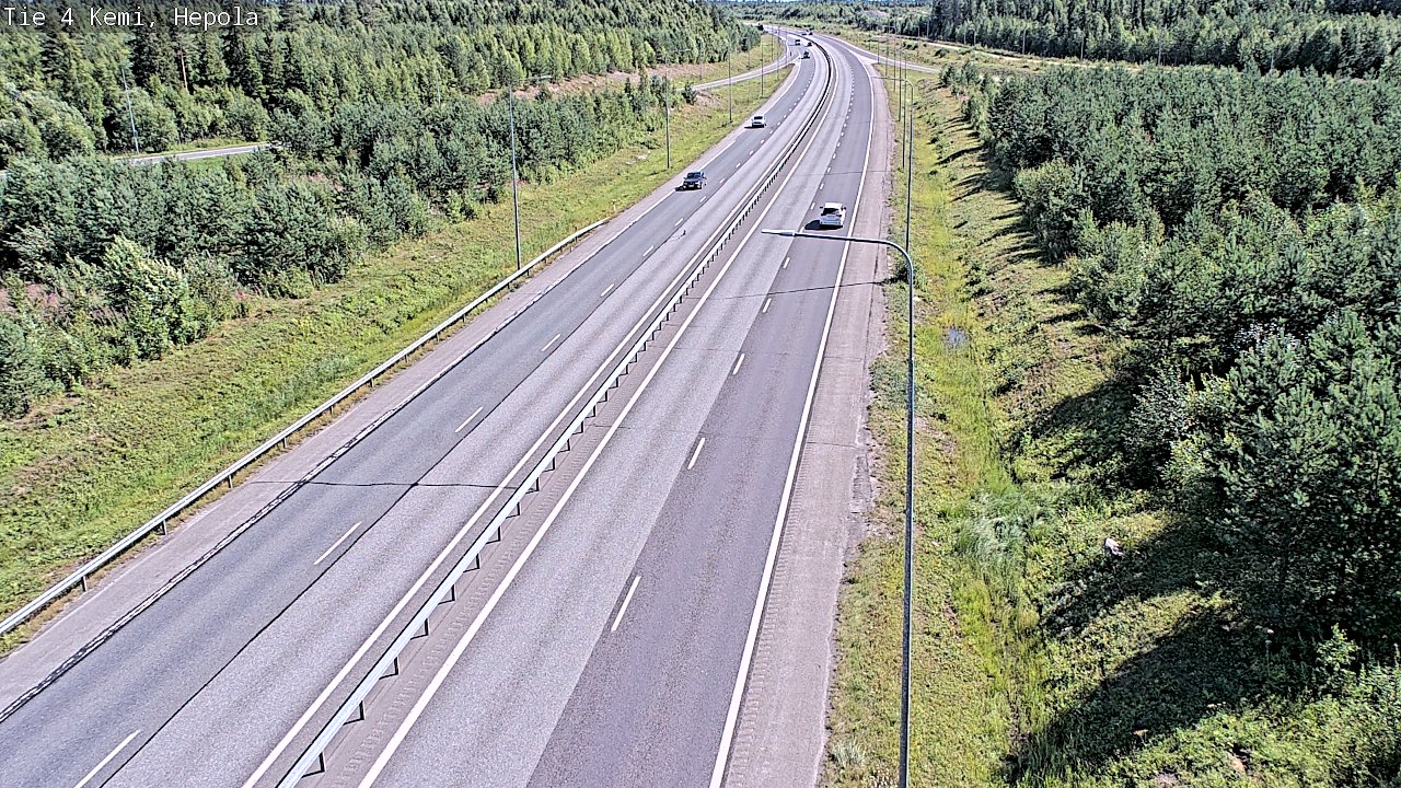 Kelikamerat Kuva Tie 4 Kemi, Hepola, Kemi, Lappi