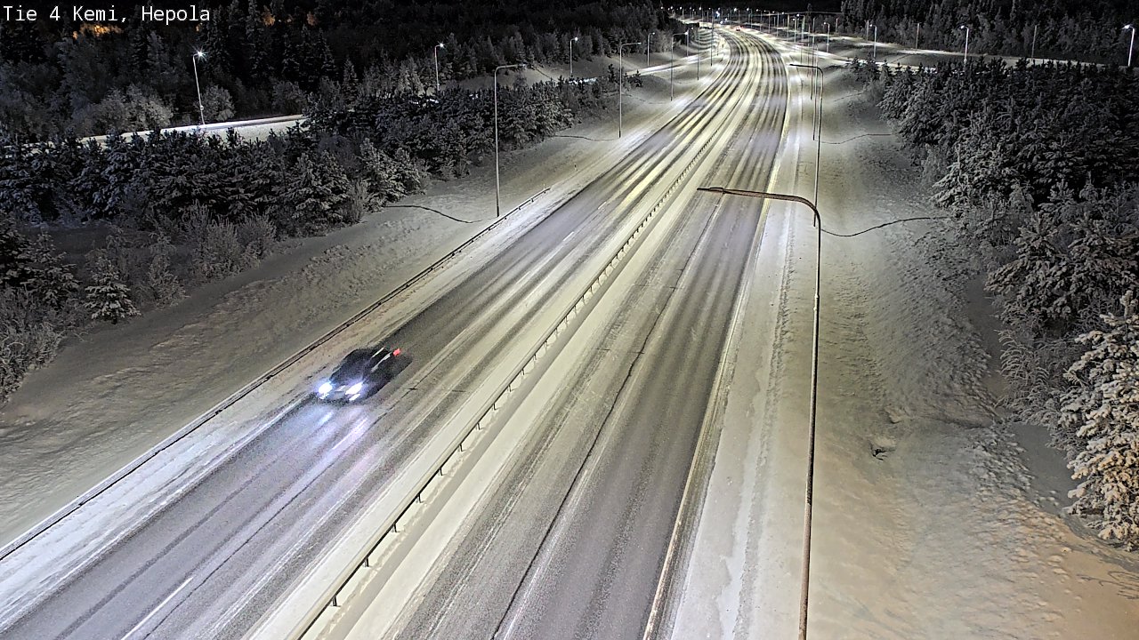 Kelikamerat Kuva Tie 4 Kemi, Hepola, Kemi, Lappi