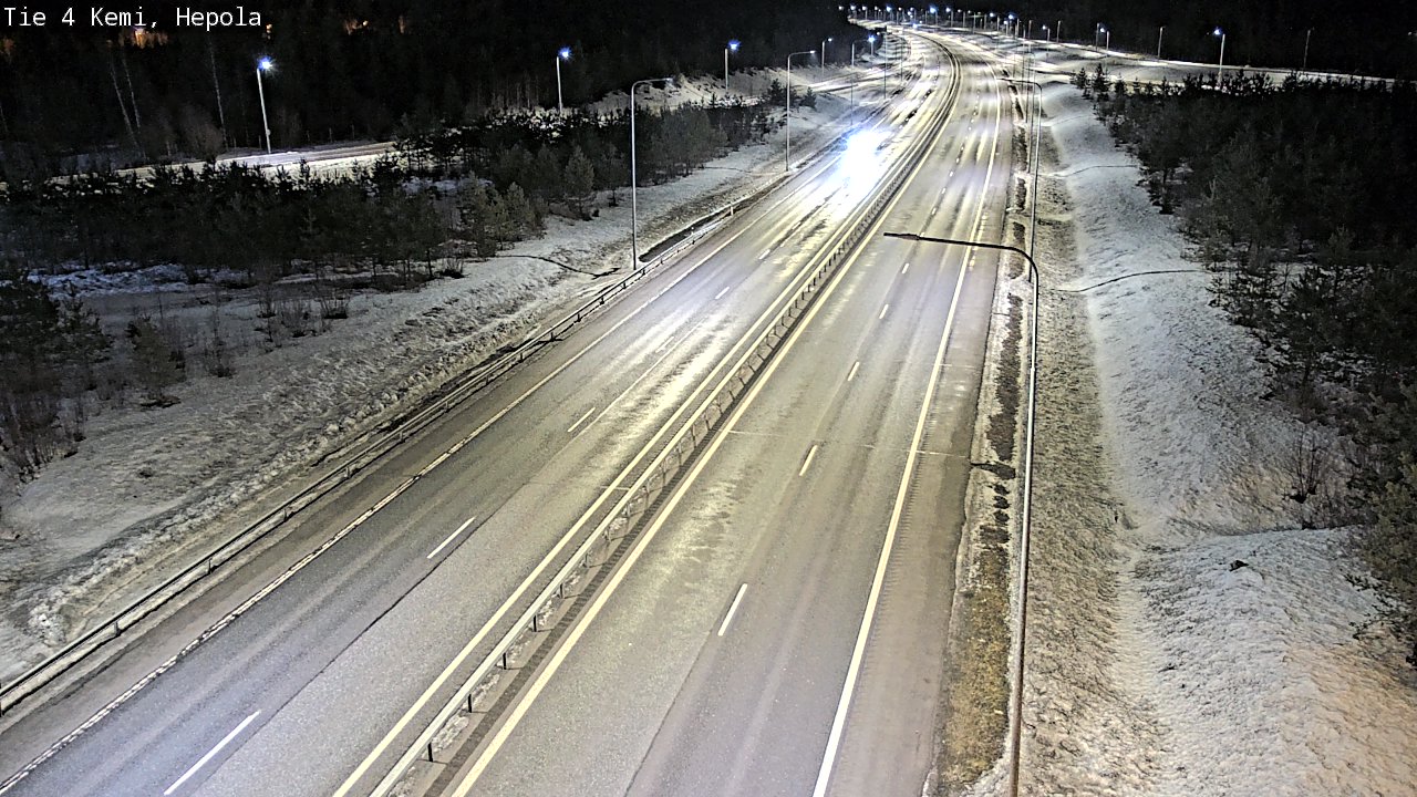 Kelikamerat Kuva Tie 4 Kemi, Hepola, Kemi, Lappi