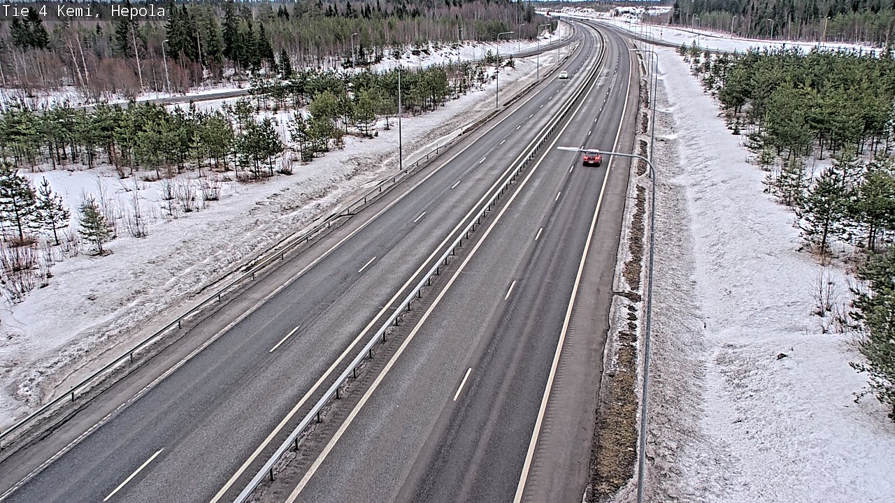 Kelikamerat Kuva Tie 4 Kemi, Hepola, Kemi, Lappi