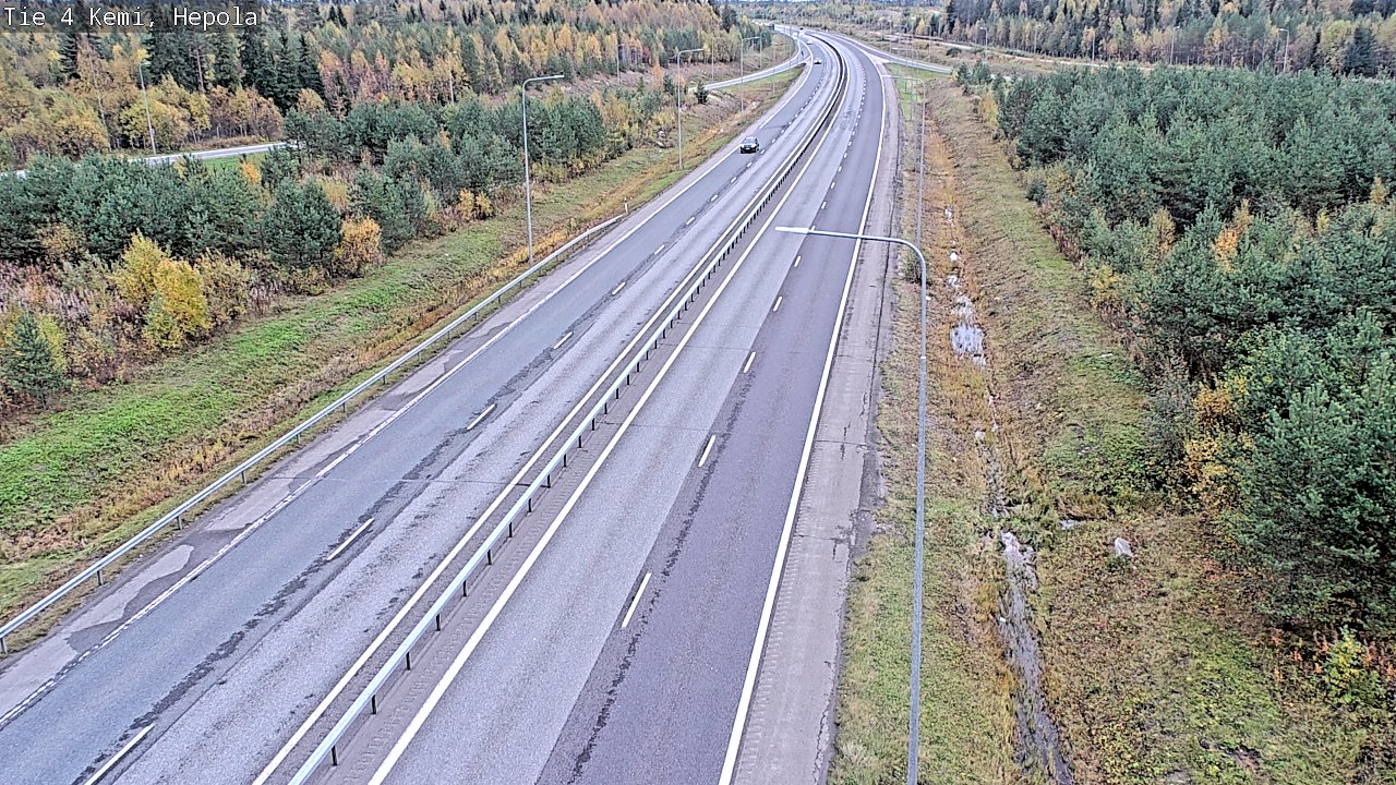 Kelikamerat Kuva Tie 4 Kemi, Hepola, Kemi, Lappi