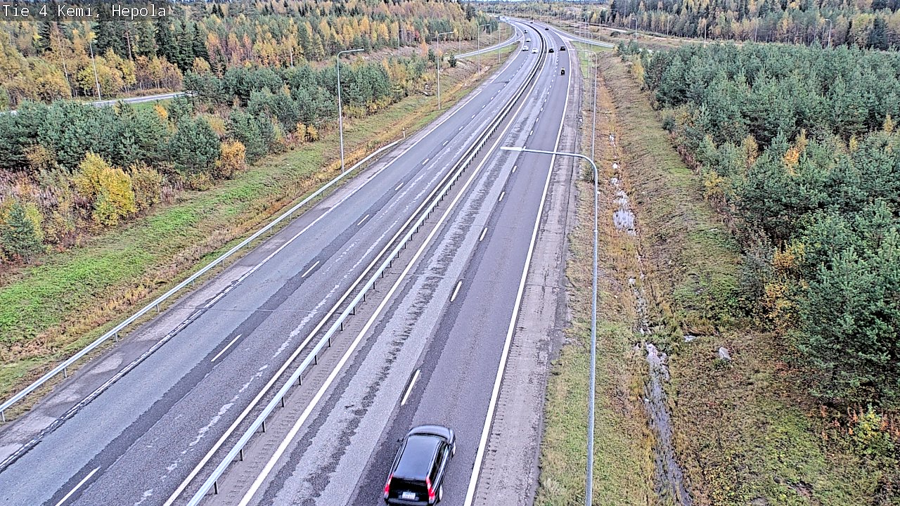 Kelikamerat Kuva Tie 4 Kemi, Hepola, Kemi, Lappi