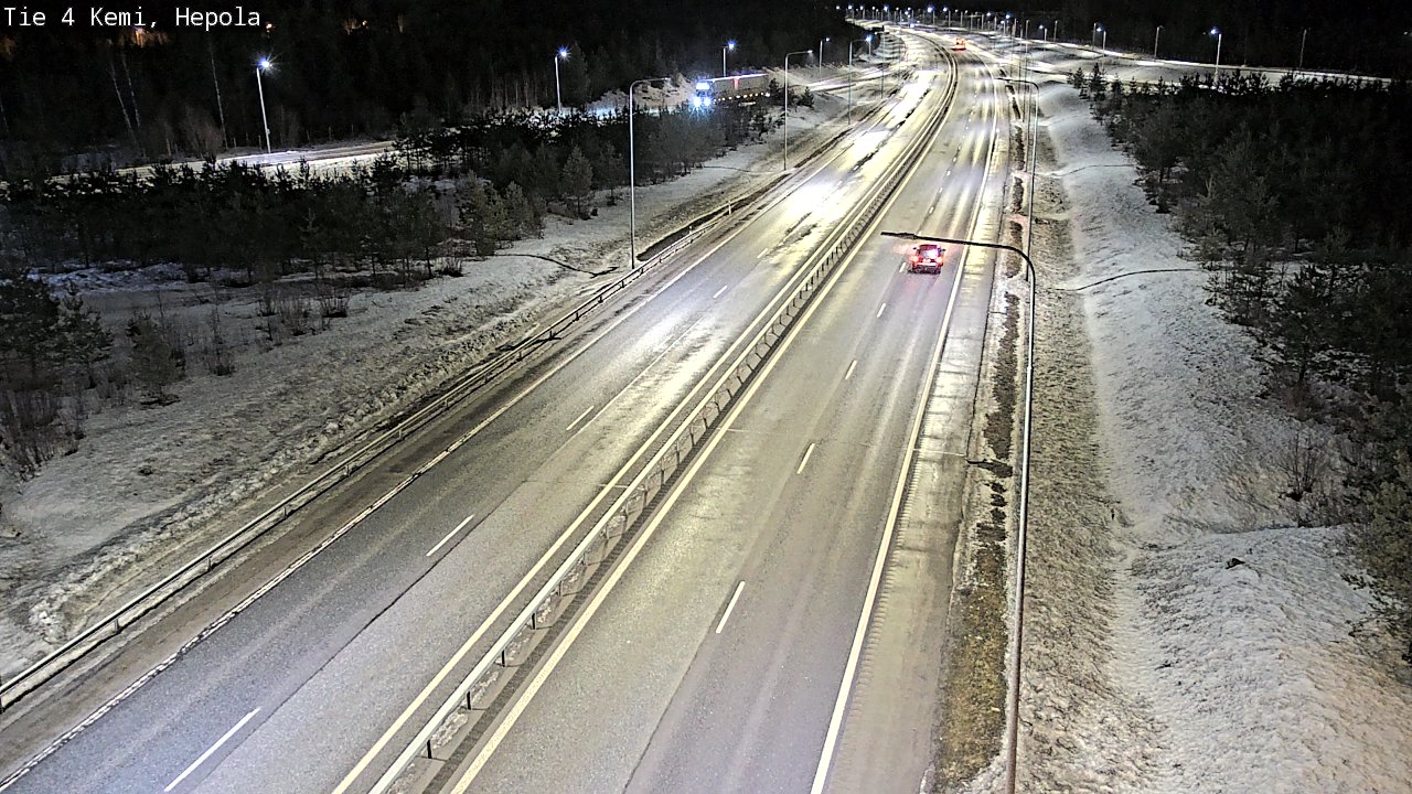 Kelikamerat Kuva Tie 4 Kemi, Hepola, Kemi, Lappi