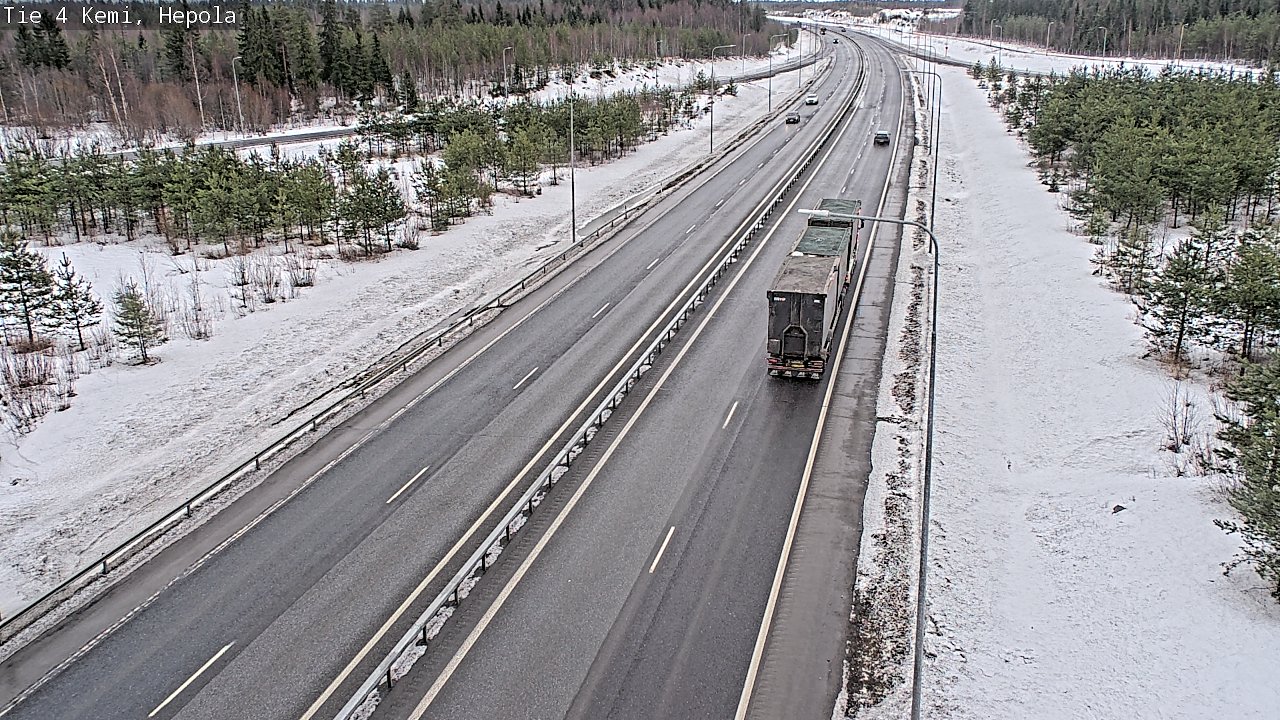 Kelikamerat Kuva Tie 4 Kemi, Hepola, Kemi, Lappi