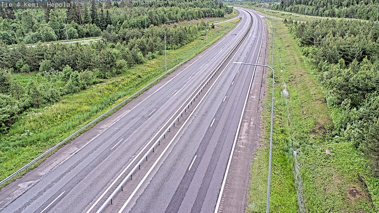 Weather Camera Image Road 4 Kemi, Hepola, Kemi, Lappi