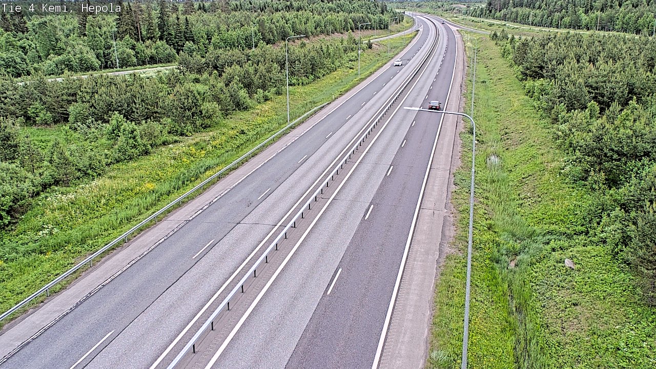 Kelikamerat Kuva Tie 4 Kemi, Hepola, Kemi, Lappi